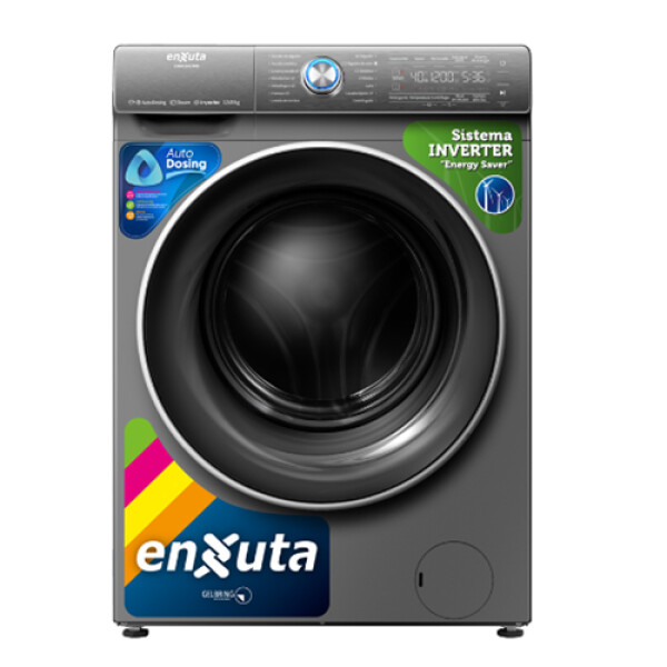 LAVASECARROPA ENXUTA LSENX 161280S FRONTAL INVERTER 12Kg Sin color