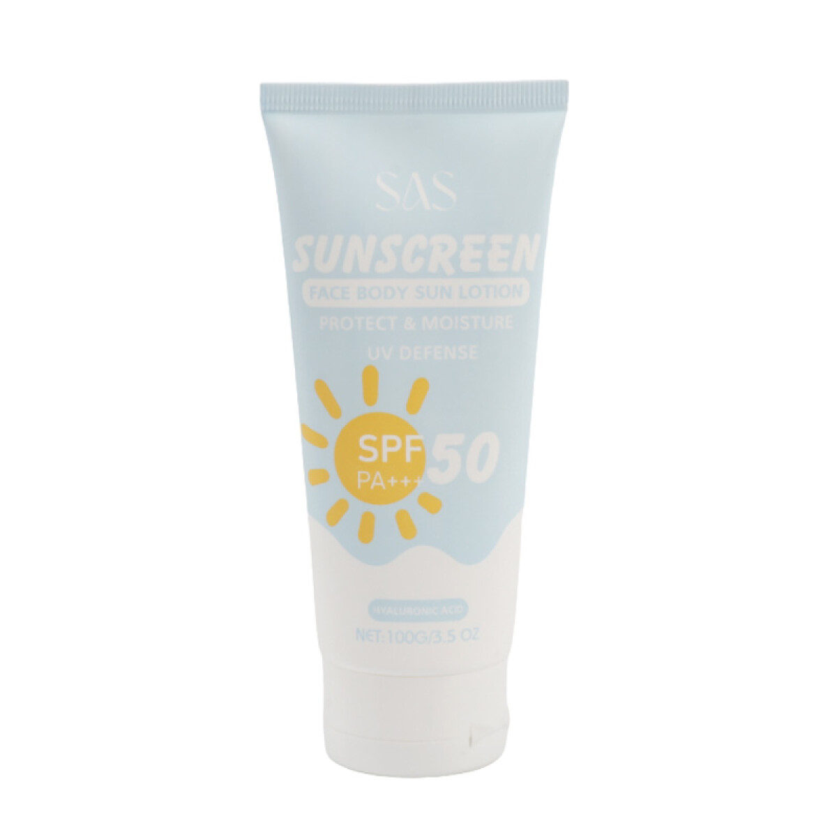 SAS Protector solar SPF 50+ con ácido hialuronico. - Sas Protector Solar Spf 50+ Con ácido Hialuronico. 