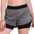 SHORT KT WMN TRNG 2 IN 1 gris city gris city