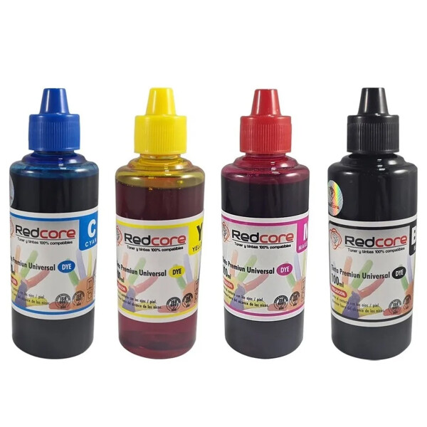 Tinta Premium Para Impresora Cartuchos Sistema Continuo Ax ® Variante Color Magenta