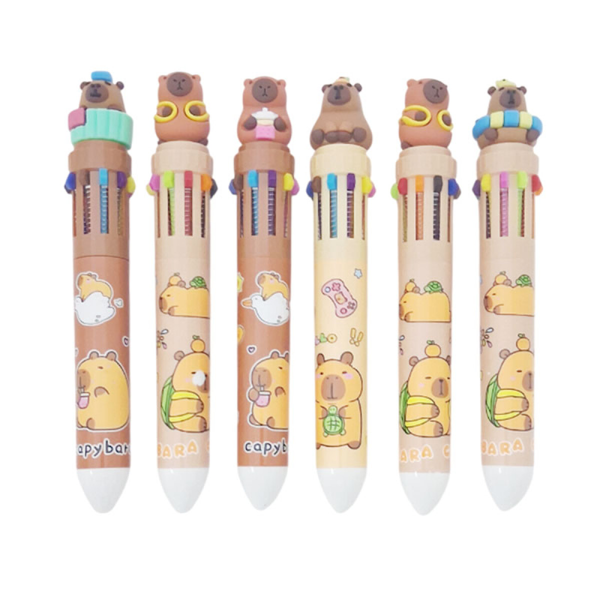 Bolígrafo 10 colores Capi - Bolígrafo 10 Colores Capi 