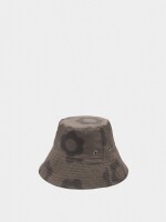 Sombrero Reversible De Nylon Estampado Floral multicolor