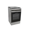 COCINA DELNE COMBINADA 3+1 CON HORNO CON TURBINA 50X60 Gris