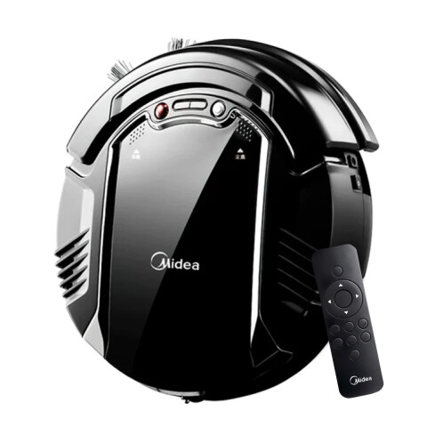 Aspiradora Robot Con Control Midea F4+ ASPIRADORA ROBOT MIDEA F4+ NEGRA AP