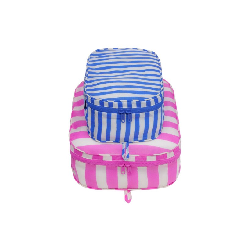 SETNEC.X2 Set X2 Neceser Organizadores De Viaje Baggu - Painted Stripe