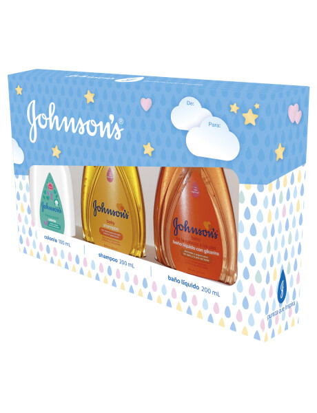 Pack Johnson's Baby Colonia + Shampoo + Baño Líquido Pack Johnson's Baby Colonia + Shampoo + Baño Líquido