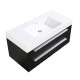 Mueble De Baño Negro Aqualia