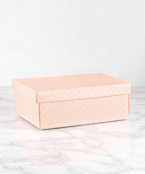 Caja + tapa easy 38x26x13 - 37491 - MATELASSE ROSA Caja + tapa easy 38x26x13 - 37491 - MATELASSE ROSA