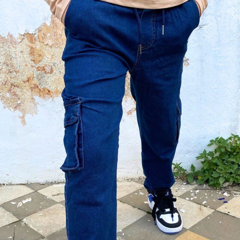 Babucha Jean Cargo N+ Jean Oscuro