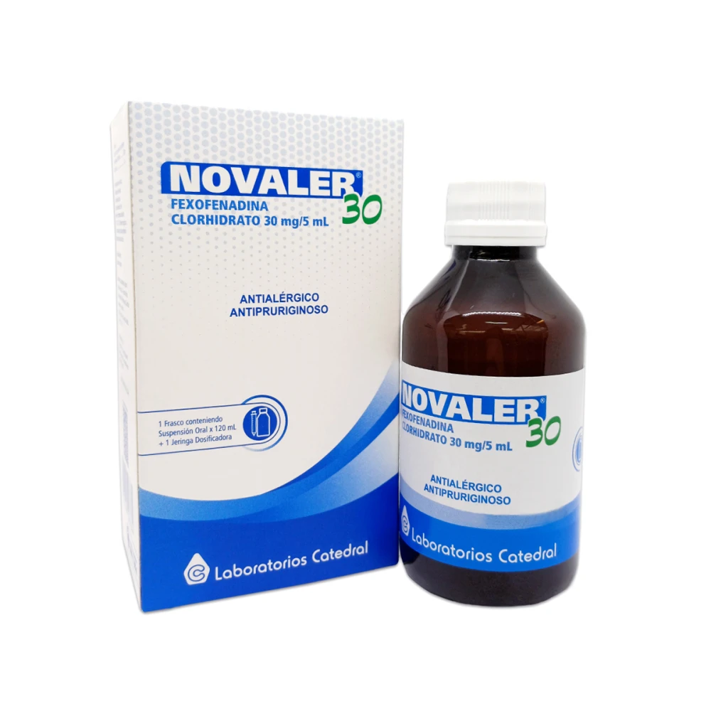 NOVALER 30 MG SUSP. FR. X 120 ML.
