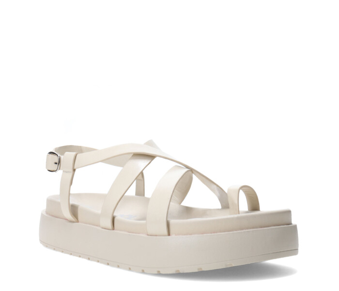 Sandalia TORIN con tiras Offwhite