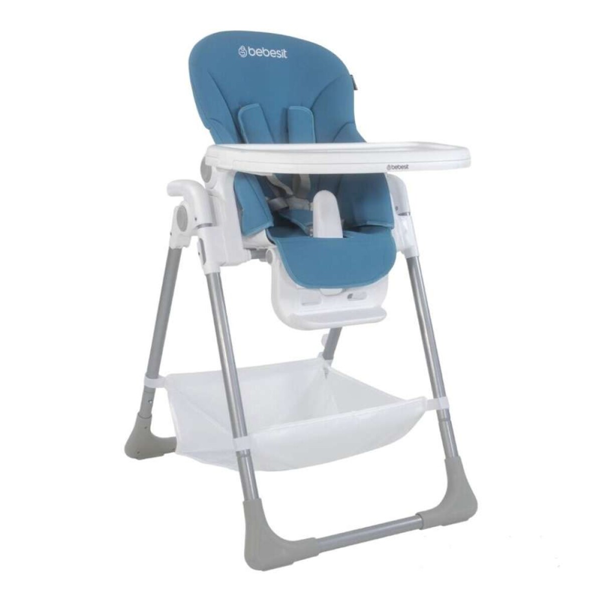 Silla De Comer Snack Plegable Bebesit - Azul 