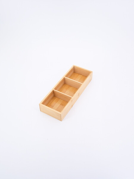 BANDEJA ORGANIZADORA BAMBOO MADERA