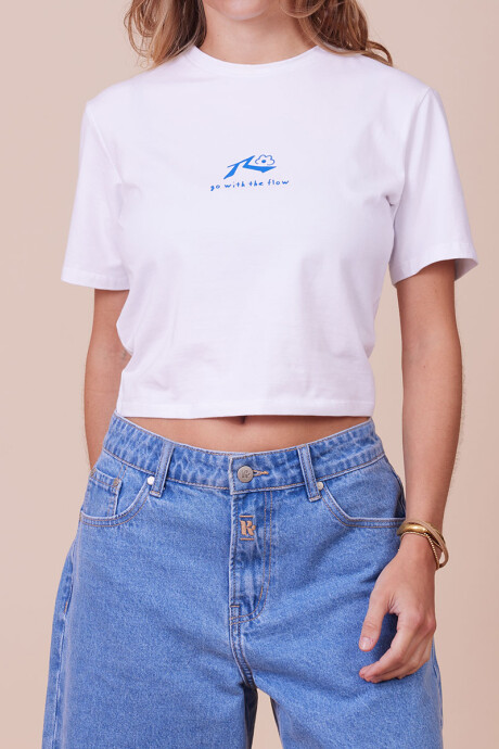 T-SHIRT ARIAKE RUSTY Blanco