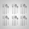 Set De 24 Cubiertos Selecta Tokio En Acero Inox Mate Set De 24 Cubiertos Selecta Tokio En Acero Inox Mate