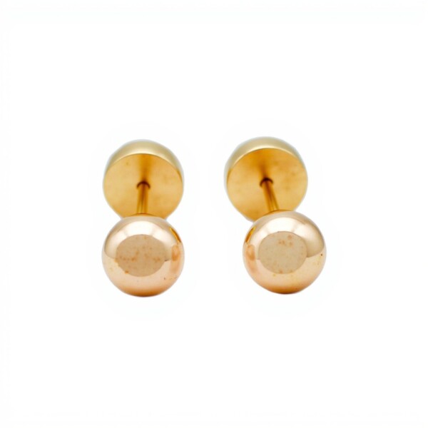 Abridores Bolitas-Oro Bajo-Sin Piedra-AB8003 sinpiedra
