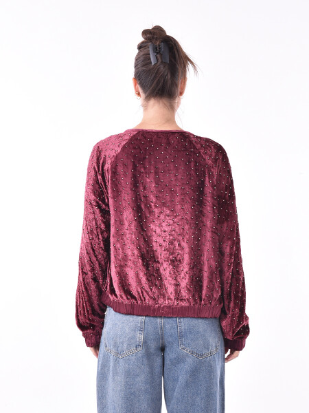 CAMPERA CHEER CEREZA