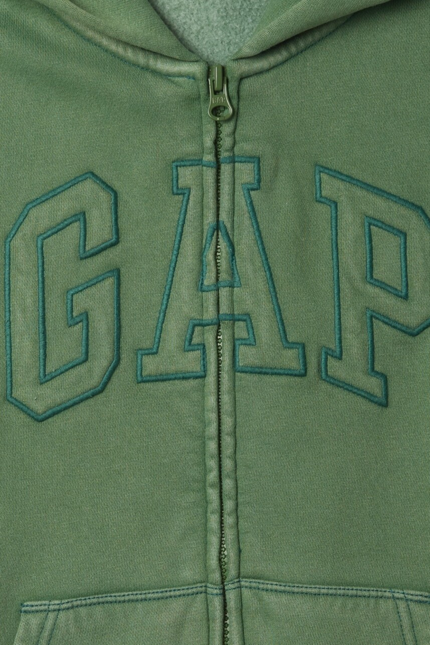 Canguro Con Cierre Logo Gap Niño Green Gables