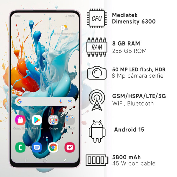 Cel Oppo A5 Pro 5g 8/256gb MARRON