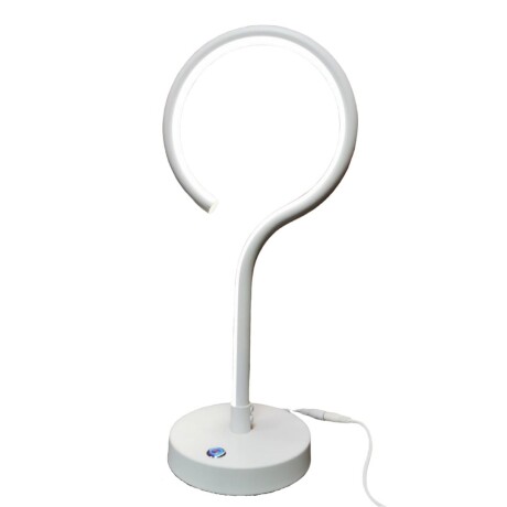 Portátil led integrada Minimalista 13w - 3 intensidades de Luz TOUCH BLANCA