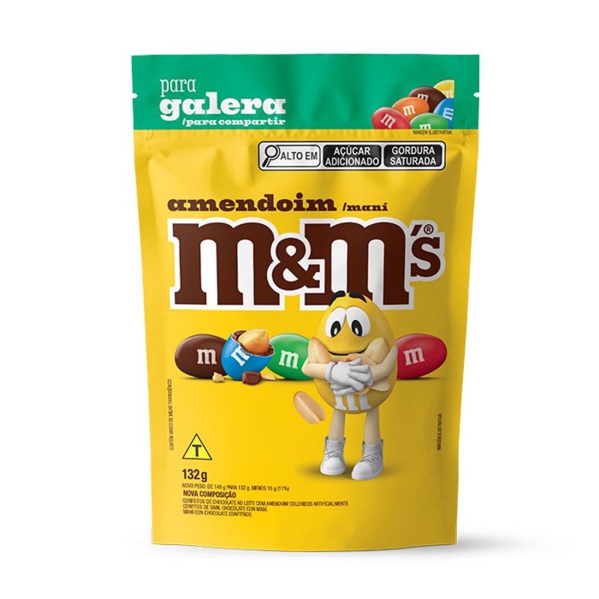 M M PEANUT 132GR 