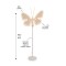 Mariposa Led con Movimiento 60 cm de diámetro.