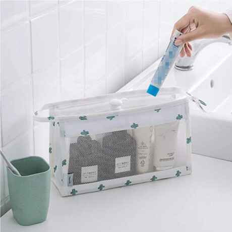 Neceser Organizador con visor Cactus