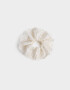 Skunzies XL Scrunchie Broderie - Blanco Crudo