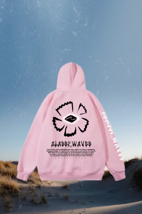 HOODIE STORM / Rosa U