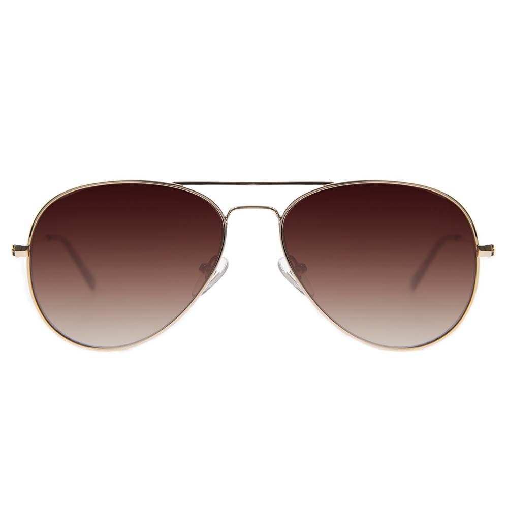 Lentes De Sol Chilli Beans Aviador - Unisex Gradiente Marón/Dorado
