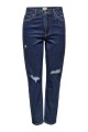 Jeans Jagger Mom Fit Dark Blue Denim