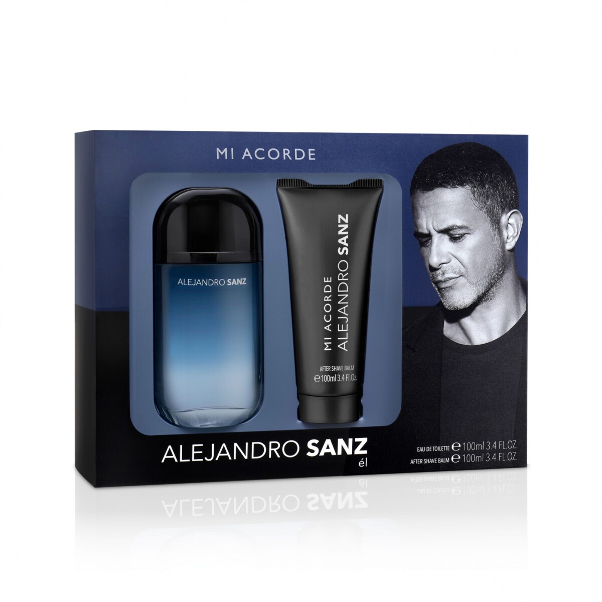 PACK ALEJANDRO SANZ PERFUME MI ACORDE MAN 100ml + AFTER SHAVE 100ml 