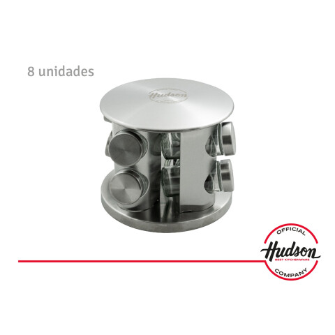 Especiero Giratorio De 8 Jarros Linea Hudson Cocina Especiero Giratorio De 8 Jarros Linea Hudson Cocina