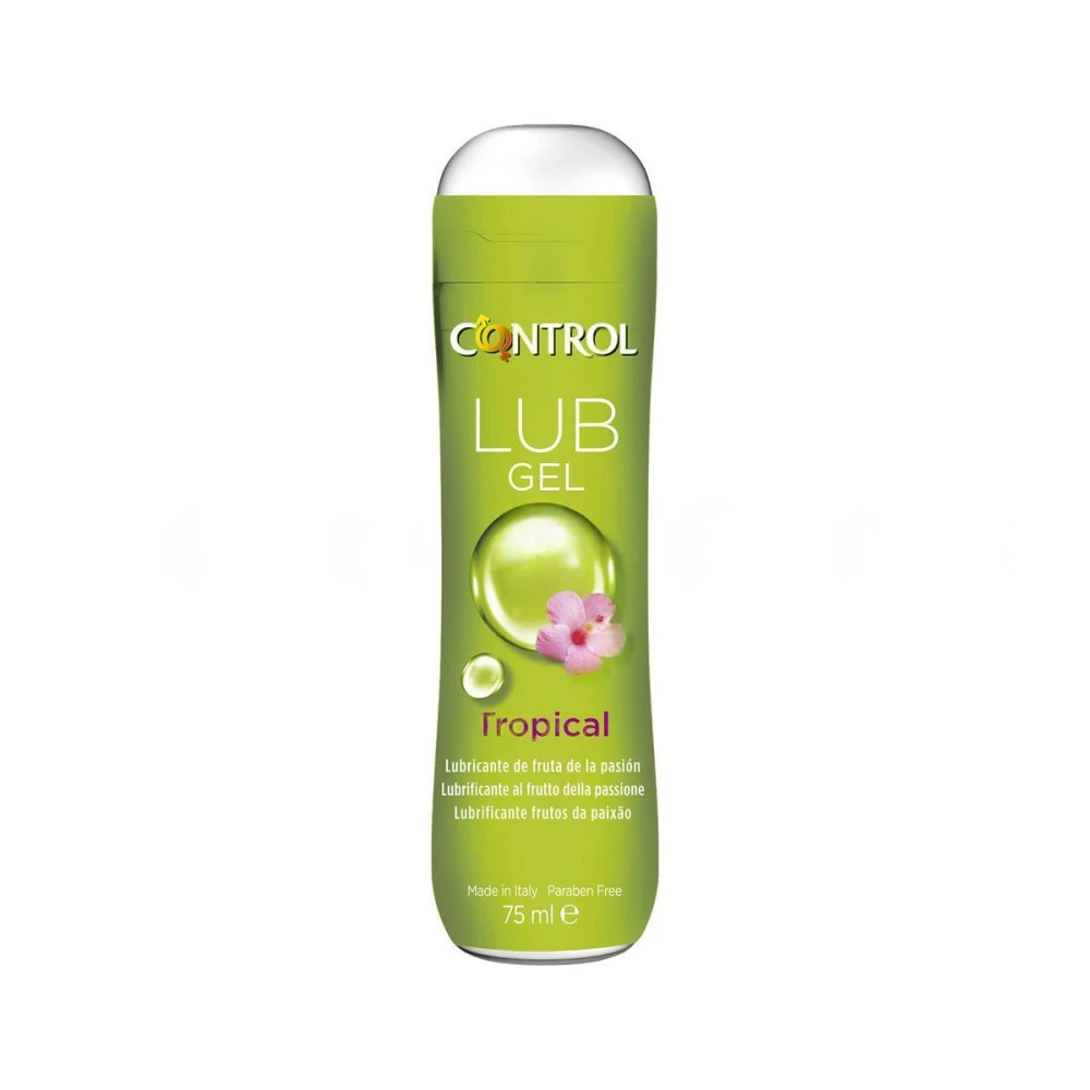 CONTROL GEL LUBRICANTE TROPICAL POMO X 7