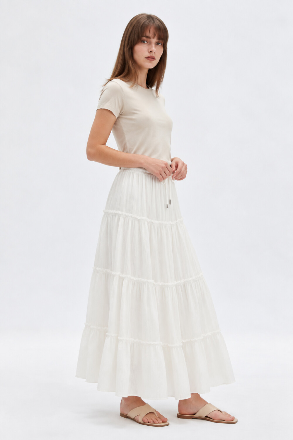 Falda Abalin Marfil / Off White