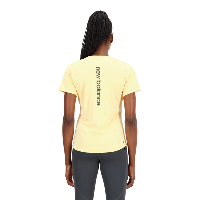 Remera New Balance Impact Run Naranja