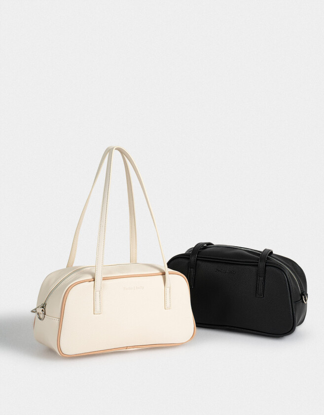 Bandoleras Special Price Cartera Bowling Special Price - Blanco Crudo