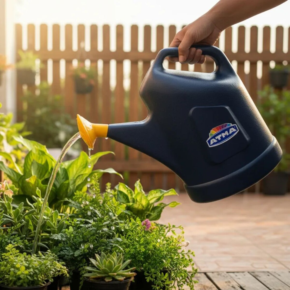 REGADERA PARA JARDIN 8 LITROS ATMA 