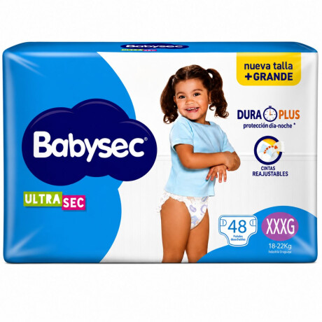 PAÑAL BABYSEC ULTRA JUMBO PACK XXXG X 48 (AZUL) PAÑAL BABYSEC ULTRA JUMBO PACK XXXG X 48 (AZUL)