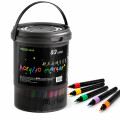 Marcadores En Balde Set De 80 Colores Estuche Redondo Marcadores En Balde Set De 80 Colores Estuche Redondo