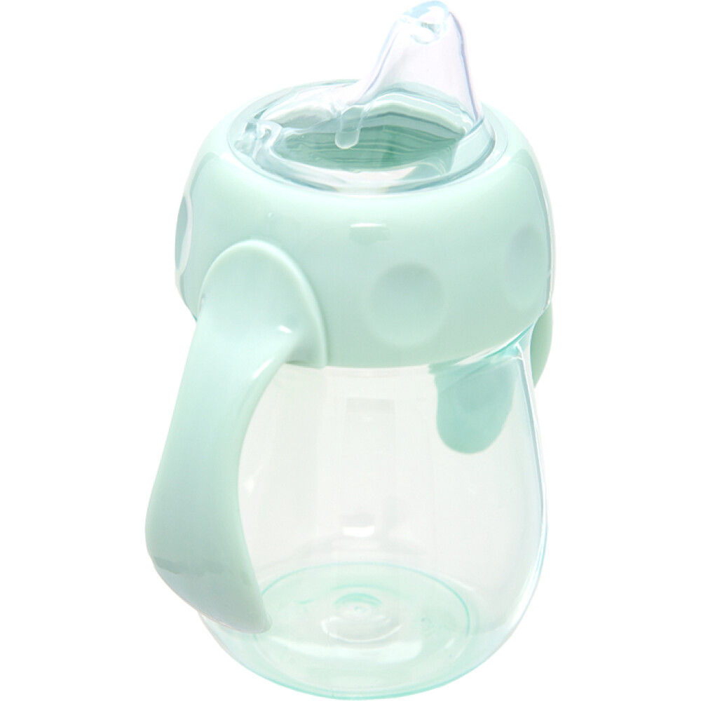 Vaso con boquilla silicona BUBA verde