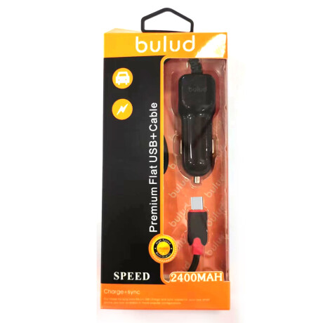 Cargador Bulud 12v 2,4a Tipo C + 1 Usb Cargador Bulud 12v 2,4a Tipo C + 1 Usb