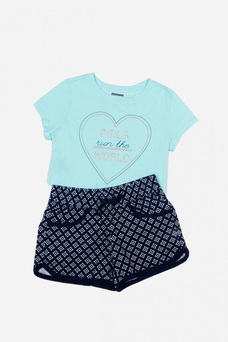 Conjunto de niña CELESTE