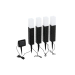 Kit 4 pinchos LED c/cable 4x0,06W luz fría Z-SOLAR ILU01328