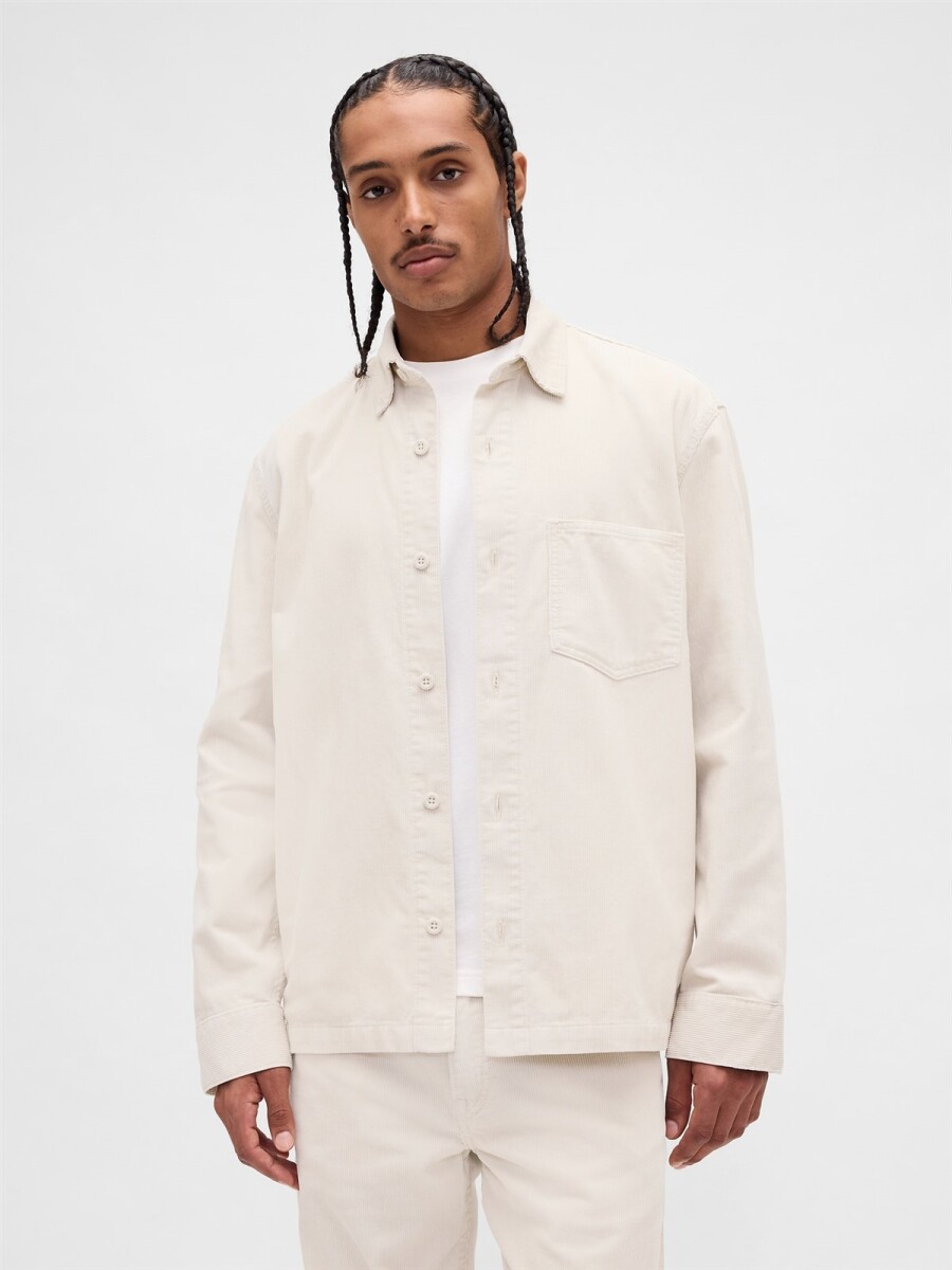 Camisa Jean De Pana Hombre - Regular Grey 