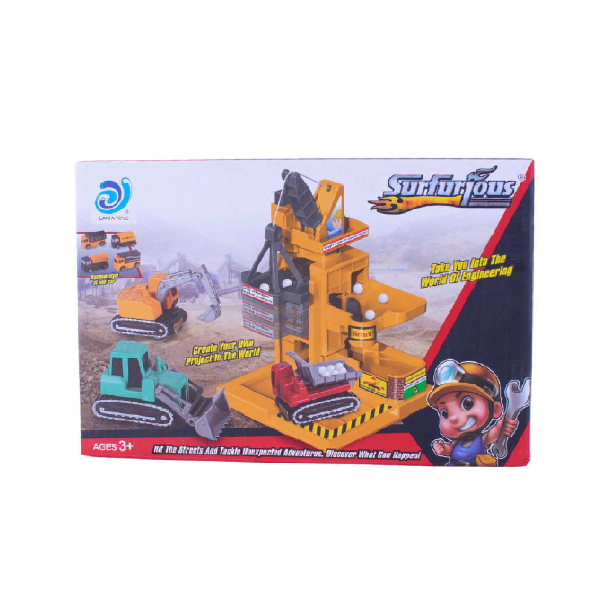 Juego Construccion en Caja 24*16*6.5cm - Juego Construccion En Caja 24*16*6.5cm 