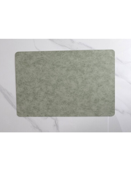 INDIVIDUAL PVC SIMIL CUERO 45x30CM VERDE AGUA INDIVIDUAL PVC SIMIL CUERO 45x30CM VERDE AGUA