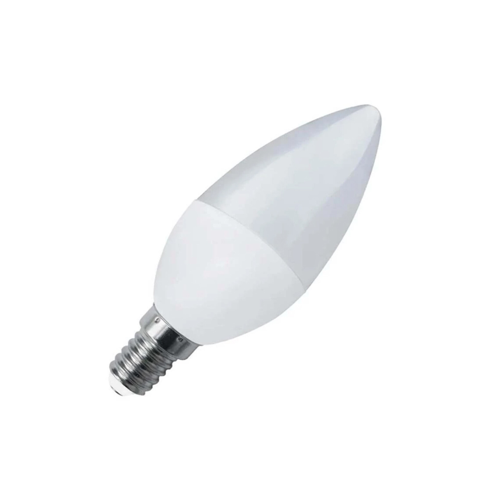 Bombilla LED Silver Electronic Eco Vela 5W=57W E14 6000K 436 Lm 160º Luz  Fria A+