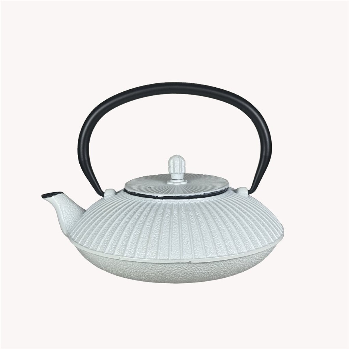 TETERA DE HIERRO FUNDIDO 800ML BLANCO 