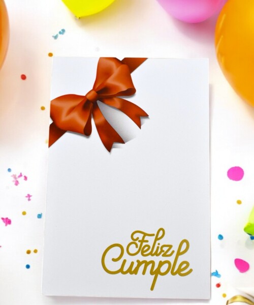 Tarjeta cumpleaños 10x15 DISEÑO 2